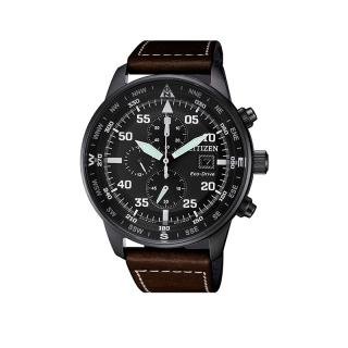Orologio cronografo da uomo Crono Aviator di Citizen.