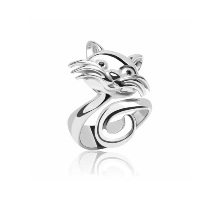 Anello in argento 925 rodiato di La Gatta Gioielli. Made in Italy.
