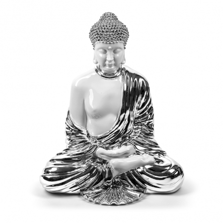Complemento d'arredo Buddha Silver di Sequenze Italia.