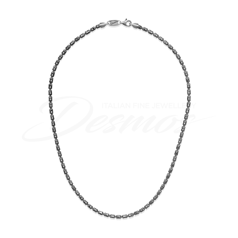Desmos | Collana Barrel Crystal in argento 925
