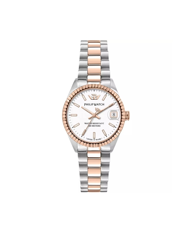 OROLOGIO PHILIP WATCH CARIBE - R8253597580 - solo tempo da donna, made in Swiss.