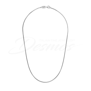 Collana della collezione Pendant di Desmos in argento 925 rodiato.