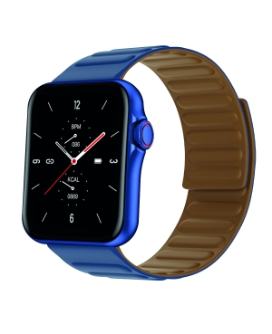 Smart watch Smarty 2.0 magnetic collection, con cinturino in morbido silicone e chiusura a calamita.
