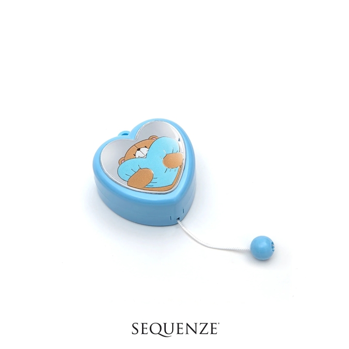 Sequenze. Carillon "Orsetto Cuore" Forever Friends per bimbo.