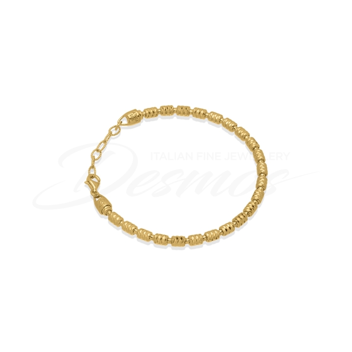 Bracciale unisex Firetube di Desmos, della collezione Glam.