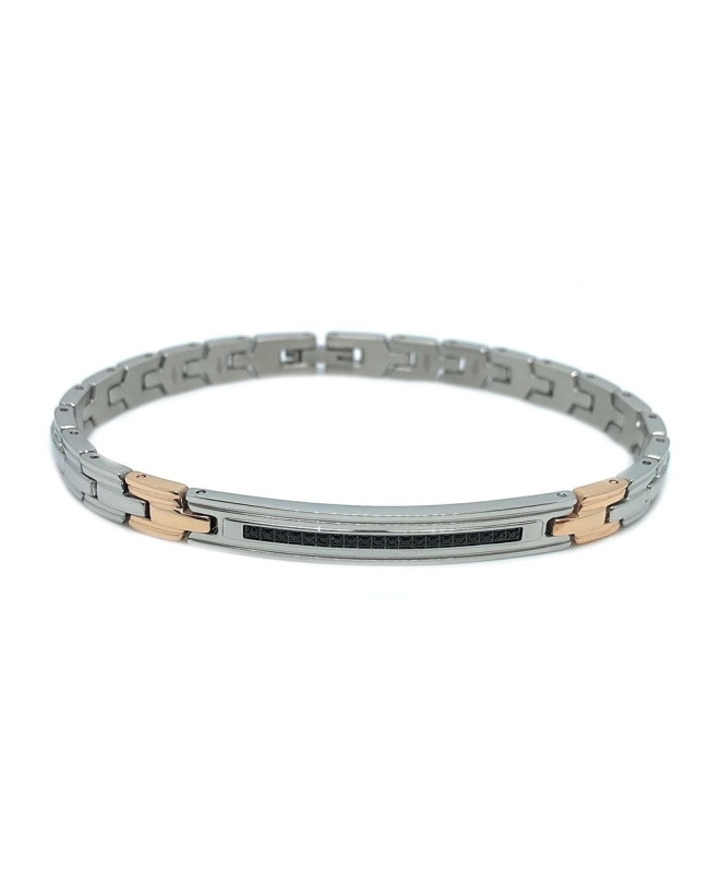 Zancan | Bracciale uomo Hiteck acciaio - EHB198