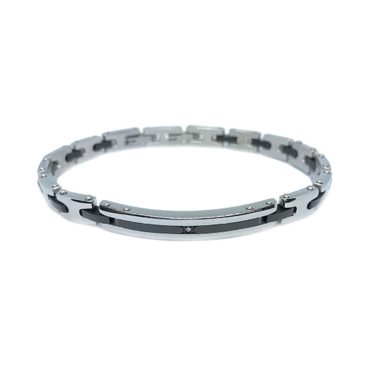 Zancan | Bracciale uomo Hiteck acciaio - EHB212