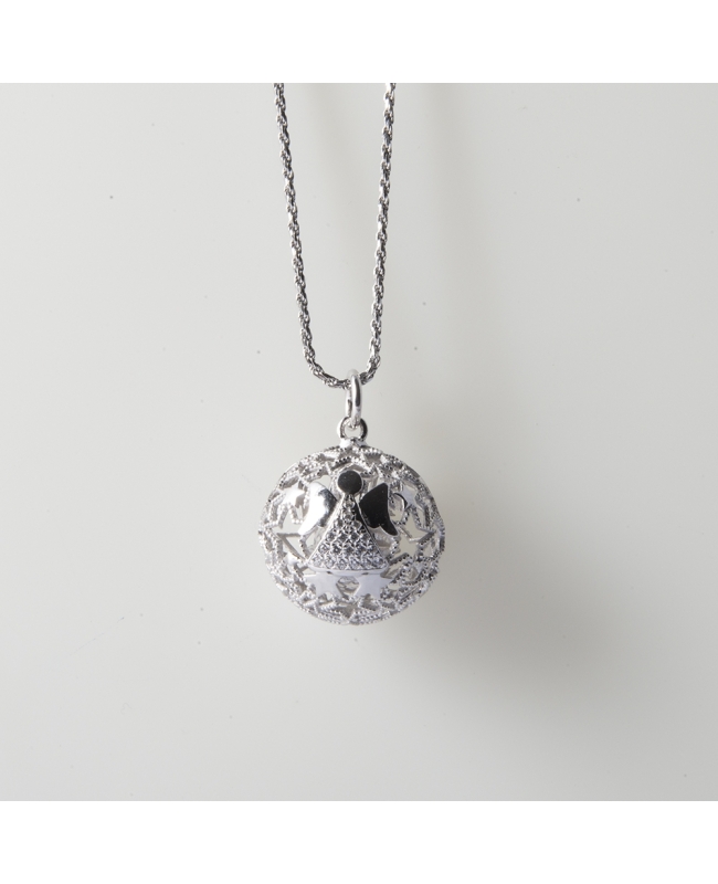 Chiama Angeli | Collana Chiama Angeli Angelo con stelle in argento Chiama Angeli | Collana Chiama Angeli Angelo con stelle in argento