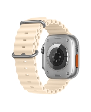 Bikkembergs | Smart watch Big Size IPS + Off White Ocean Strap