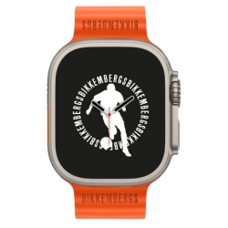 Bikkembergs | Smart watch Big Size IPG + Orange Ocean Strap