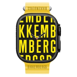 Bikkembergs | Smart watch Big Size IPB + Yellow Ocean Strap
