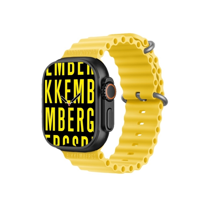 Bikkembergs | Smart watch Big Size IPB + Yellow Ocean Strap