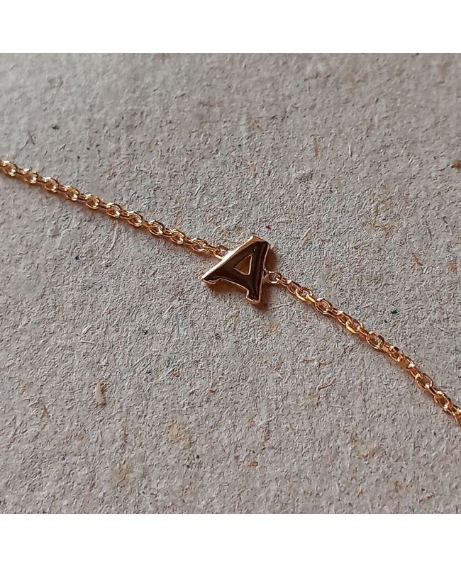 Selezione Ravelli | Braccialetto in oro 18kt con Iniziale Selezione Ravelli | Braccialetto in oro 18kt con Iniziale