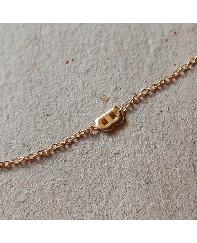 Selezione Ravelli | Braccialetto in oro 18kt con Iniziale Selezione Ravelli | Braccialetto in oro 18kt con Iniziale