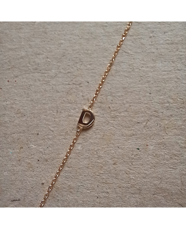 Selezione Ravelli | Braccialetto in oro 18kt con Iniziale Selezione Ravelli | Braccialetto in oro 18kt con Iniziale