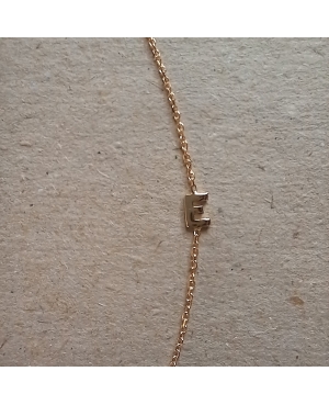 Selezione Ravelli | Braccialetto in oro 18kt con Iniziale