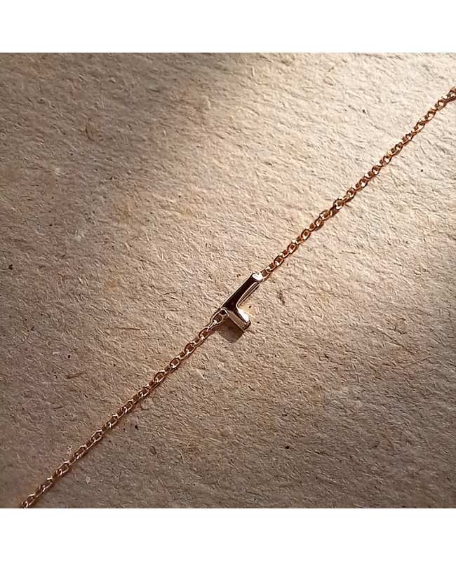 Selezione Ravelli | Braccialetto in oro 18kt con Iniziale Selezione Ravelli | Braccialetto in oro 18kt con Iniziale