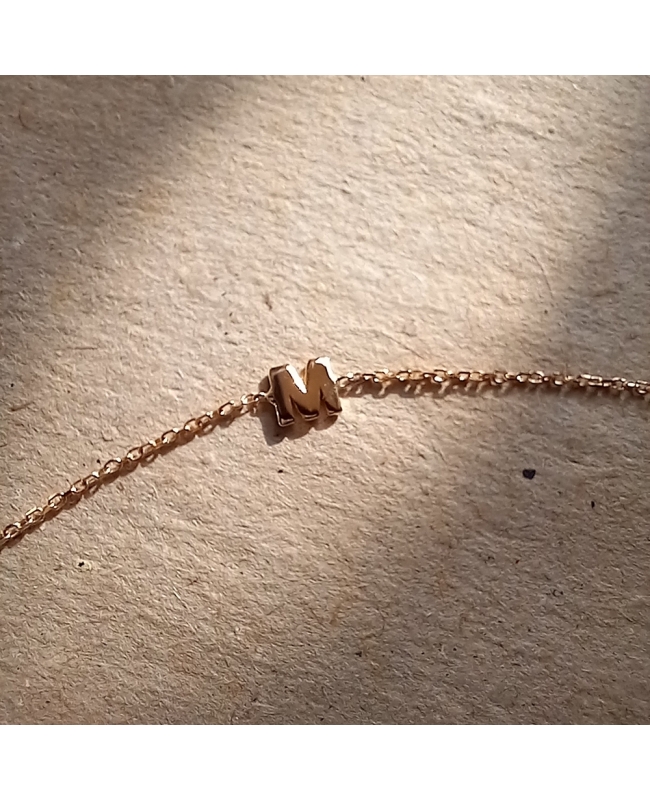 Selezione Ravelli | Braccialetto in oro 18kt con Iniziale Selezione Ravelli | Braccialetto in oro 18kt con Iniziale