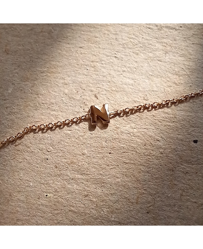 Selezione Ravelli | Braccialetto in oro 18kt con Iniziale Selezione Ravelli | Braccialetto in oro 18kt con Iniziale