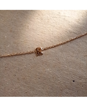 Selezione Ravelli | Braccialetto in oro 18kt con Iniziale