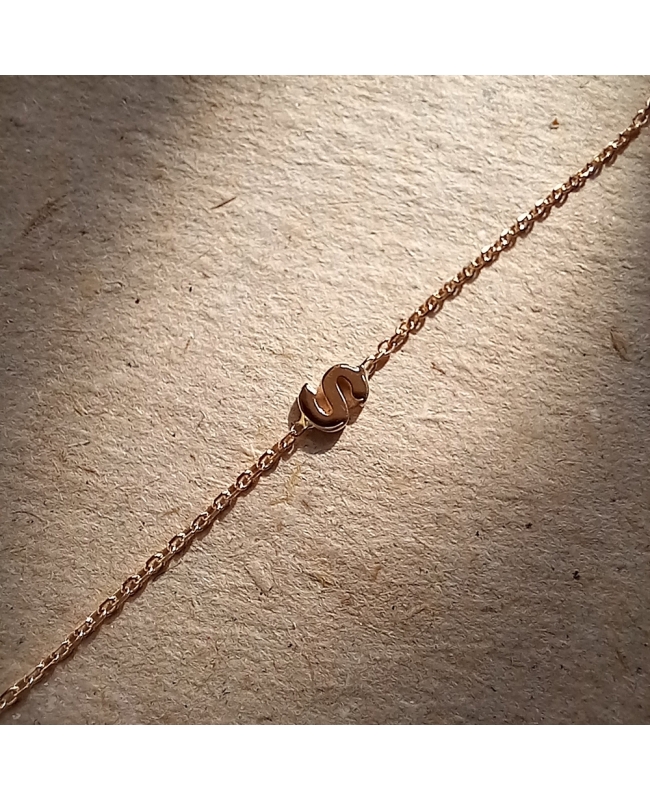 Selezione Ravelli | Braccialetto in oro 18kt con Iniziale Selezione Ravelli | Braccialetto in oro 18kt con Iniziale