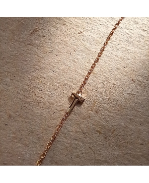 Selezione Ravelli | Braccialetto in oro 18kt con Iniziale