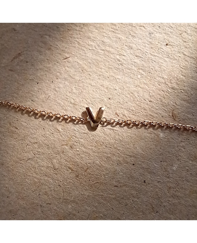 Selezione Ravelli | Braccialetto in oro 18kt con Iniziale Selezione Ravelli | Braccialetto in oro 18kt con Iniziale