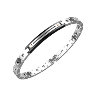 Zancan | Bracciale Hi Teck in acciaio