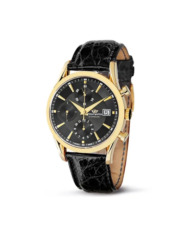 Philip Watch | Orologio Automatico Cronografo Oro 18 Kt Sunray