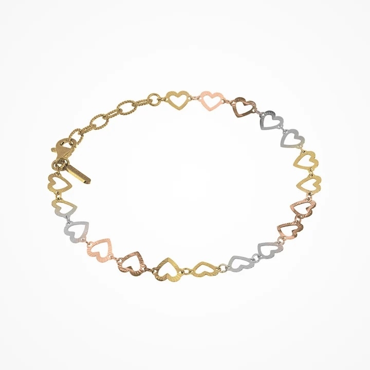 Desmos | Bracciale Arte Cuore Tre Colori