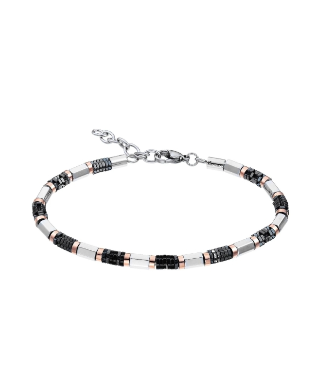 Zancan | Bracciale Hi teck in acciaio
