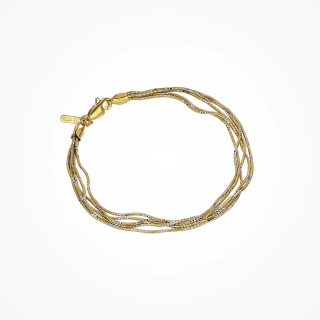 Desmos | Bracciale Soul 5 file in argento