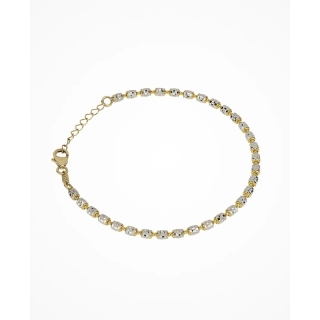 Desmos | Bracciale Barrel Tiger in oro