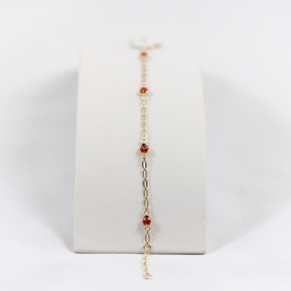 Selezione Ravelli | Bracciale coccinelle in oro giallo
