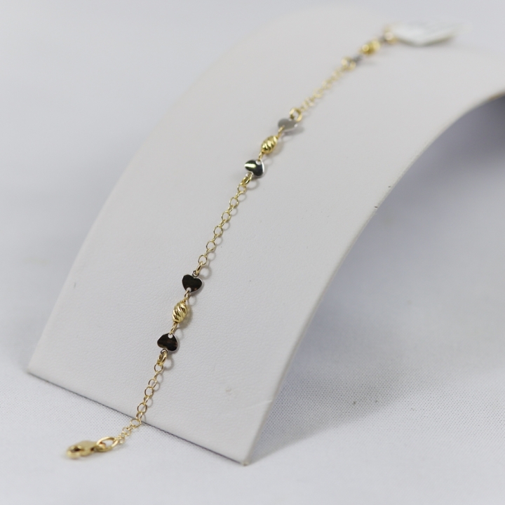 Selezione Ravelli | Bracciale cuori e olivette
