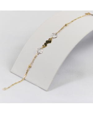 Selezione Ravelli | Bracciale cuori e pallline