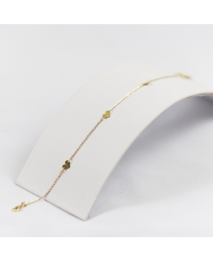 Selezione Ravelli | Bracciale Cuori in oro