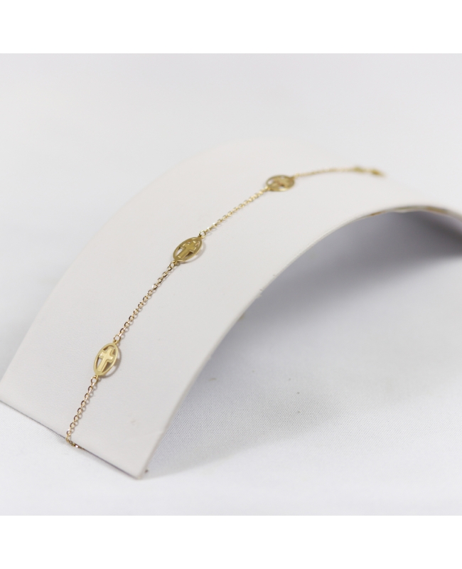Selezione Ravelli |  Bracciale Croci in oro