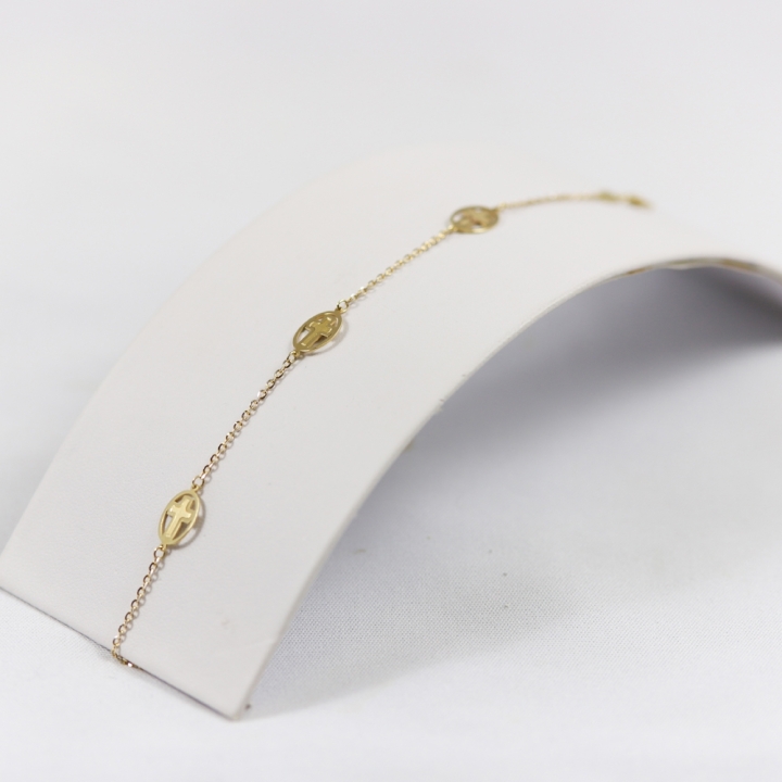 Selezione Ravelli |  Bracciale Croci in oro