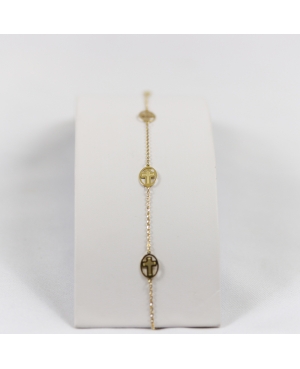 Selezione Ravelli |  Bracciale Croci in oro