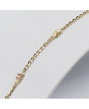 Selezione Ravelli | Bracciale con farfalline smaltate