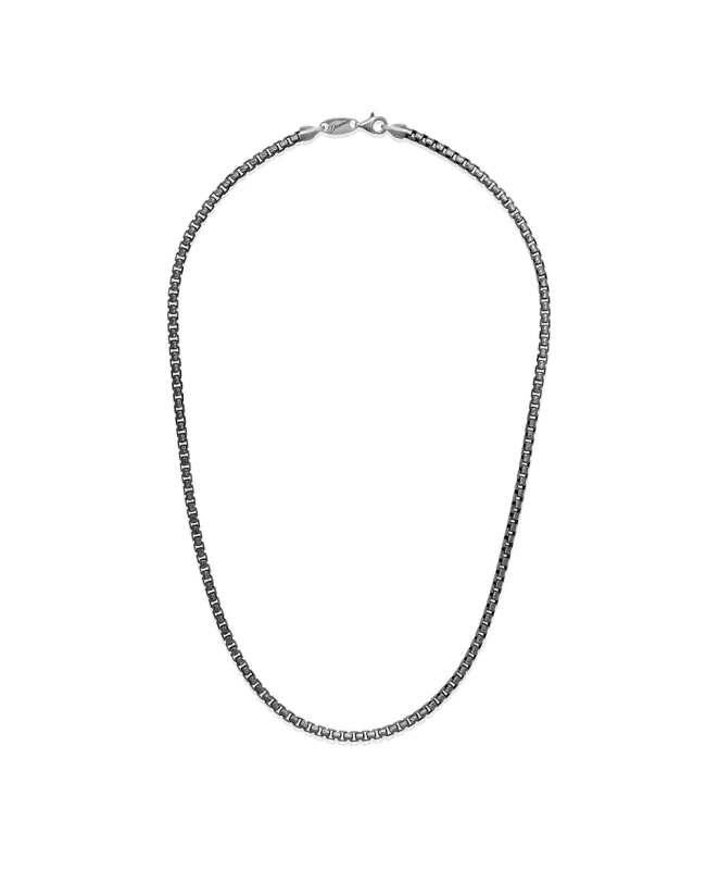 Desmos | Collana Venetian Diamond in argento brunito Desmos | Collana Venetian Diamond in argento brunito