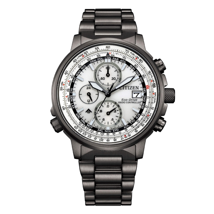 Citizen Crono Pilot Acciaio 41mm
