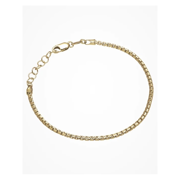 Desmos | Bracciale ROUND BOX in oro giallo
