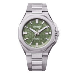 Citizen Series 8 Mechanical NB6080-51W | green dial