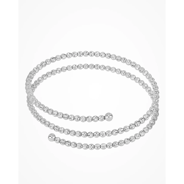 Desmos | Bracciale Crystal a molla in argento W18