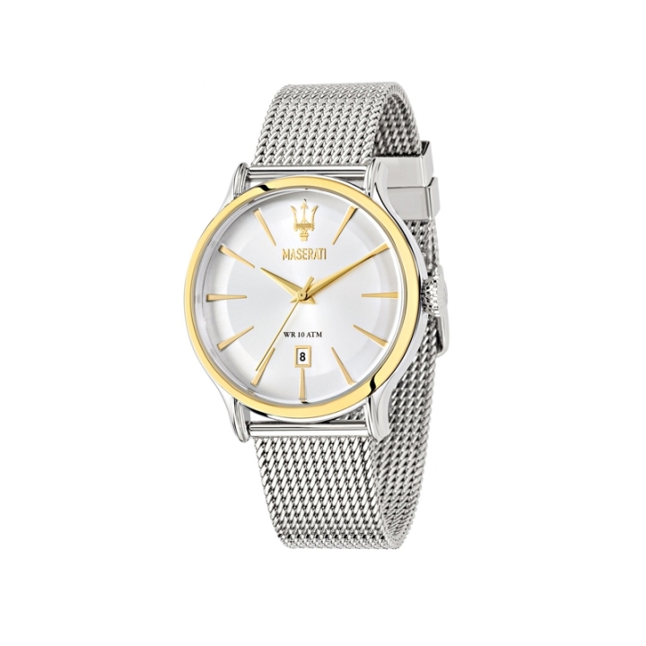 L'eleganza e le linee pulite inconfondibili del design del tridente nell' Orologio Maserati Epoca - R8853118001.