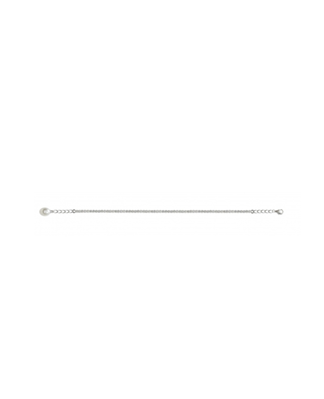 Bracciale in Argento 925‰ con Perla Piena Perlagione codice BS166. Collezione Funny di Mayumi. Bracciale in Argento 925‰ con Perla Piena Perlagione codice BS166. Collezione Funny di Mayumi.