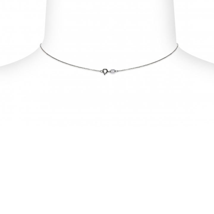 Pendente con catena in Argento 925‰ con Perla - CS271, collezione Premier di Mayumi, garanzia ufficiale. Made in Italy.