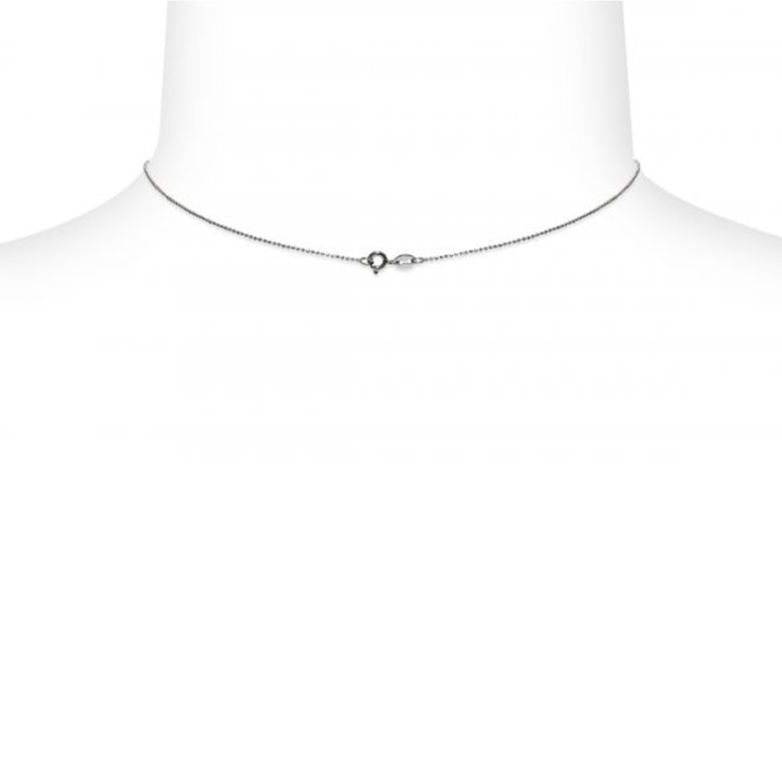 Pendente con catena in Argento 925‰ con Perla piena perlagione - CS242, collezione Profumi di Maggio di Mayumi.